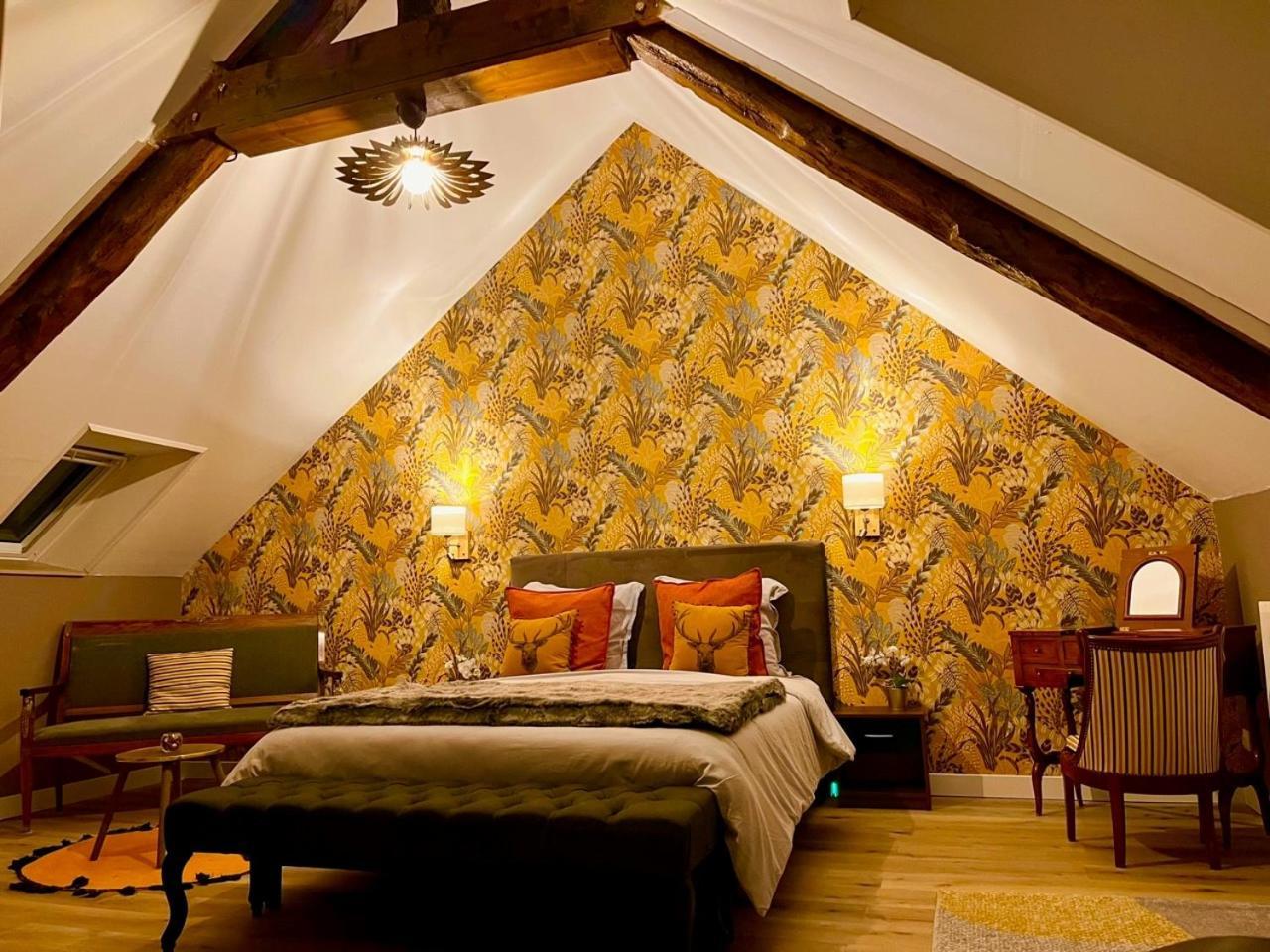 Les Champs-Géraux Le Manoir Des Haies Spa מראה חיצוני תמונה
